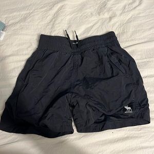 Black Abercrombie shorts size 9/10